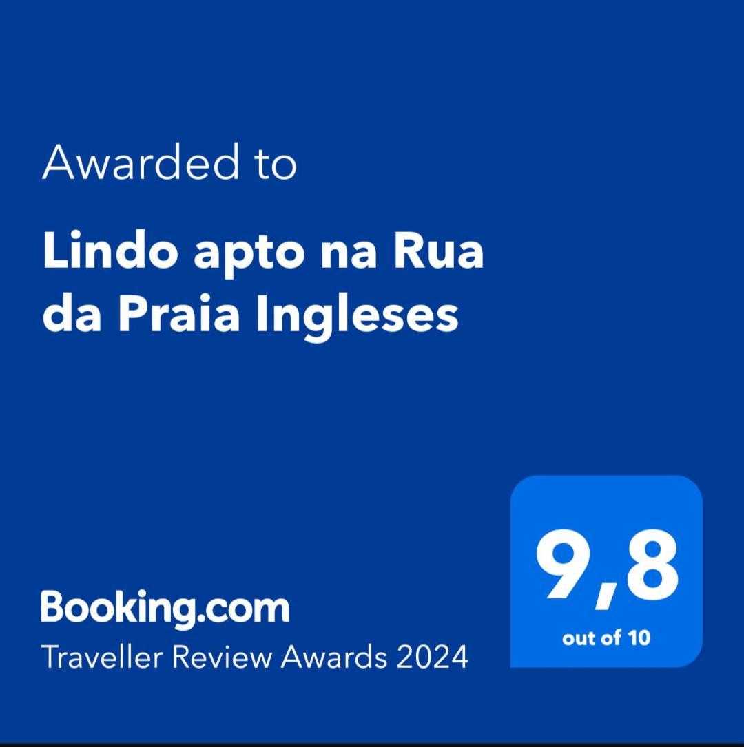 Lindo Apto Na Rua Da Praia Ingleses Florianópolis 외부 사진